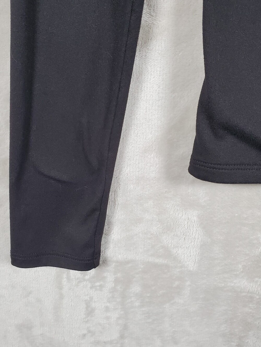 Frankee & Skylarr Womens M Black Stretch Fitted Long Sleeve Tee Goth Minimalist - Picture 5 of 13